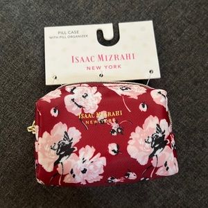 Isaac Mizrahi pill case with pill organizer inside